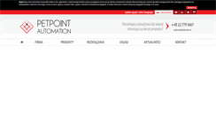 Desktop Screenshot of petpoint.eu
