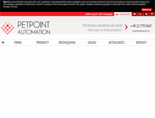 Tablet Screenshot of petpoint.eu