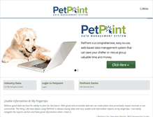 Tablet Screenshot of petpoint.com