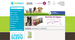 Desktop Screenshot of petpoint.cz