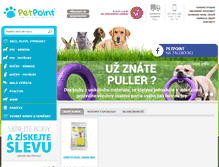 Tablet Screenshot of petpoint.cz